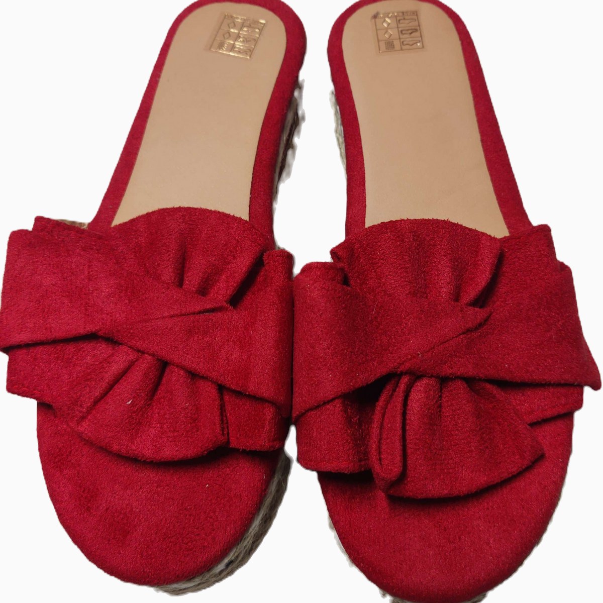 Cute beach ware sanddalls typa shoe red
