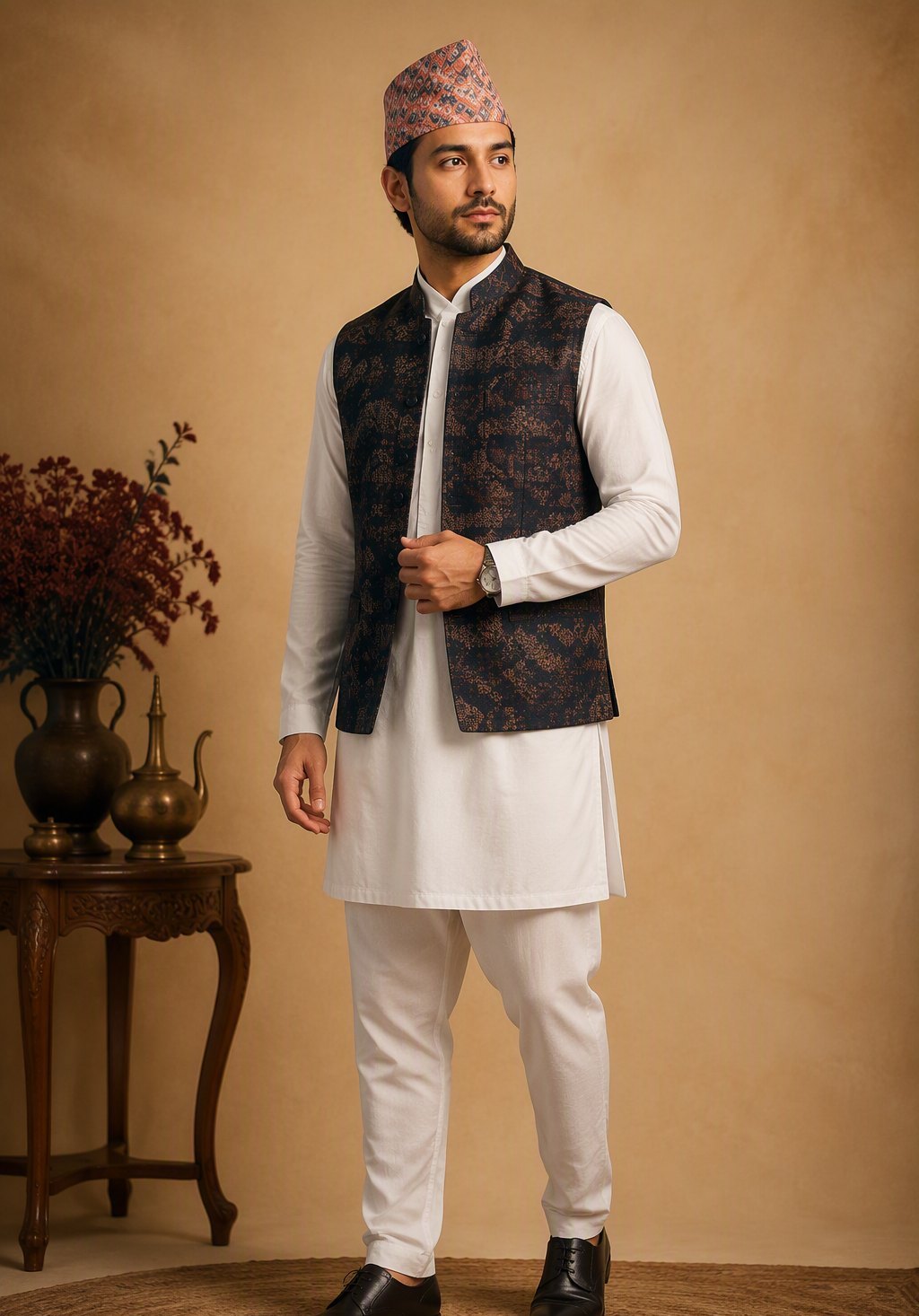 Men's traditional Nepali clothing